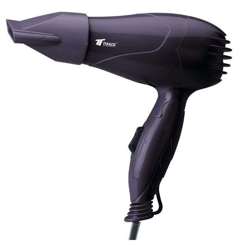 thulos Secador de pelo de viaje 2 velocidades y selector de temperatura de 2 posiciones 850W Thulos TH-HDT803