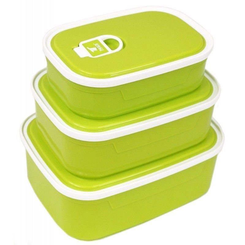 thulos Set de 3 fiambreras capacidad: 420 790 y 1320ml. THULOS TH-LB008 Outlet