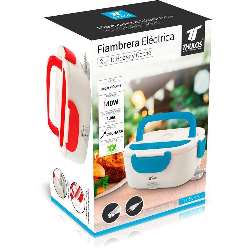 thulos Fiambrera eléctrica 2 en 1: Hogar y Coche. THULOS TH-ELB106 En oferta