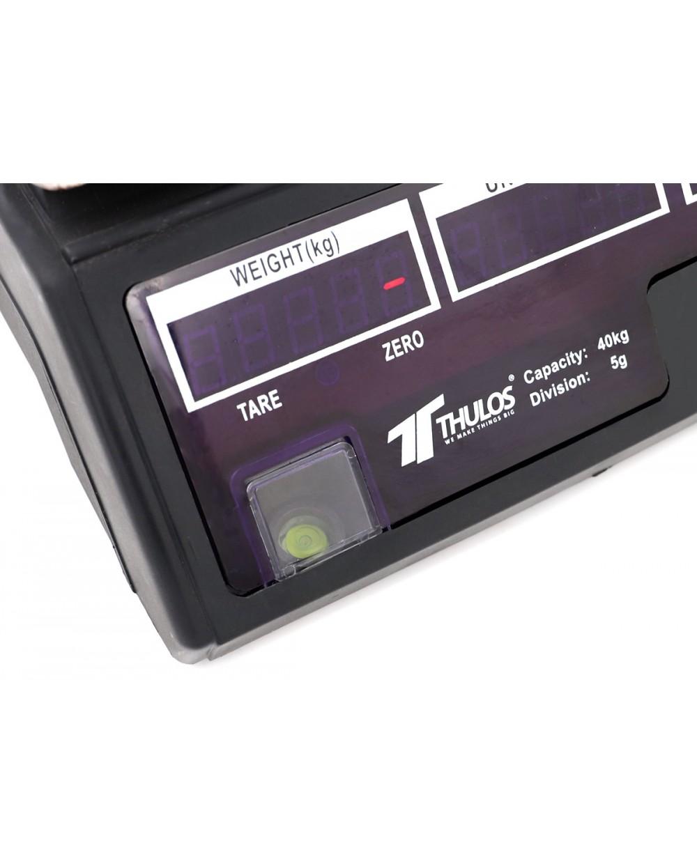 thulos Balanza digital electrónica 40kg de capacidad. Thulos TH-BD40 Rebajas baratas
