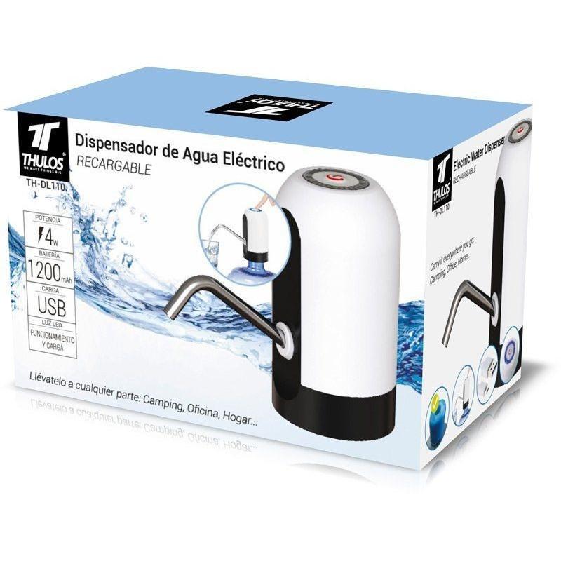 thulos Dispensador de Agua Eléctrico carga USB. THULOS TH-DL110 Ventas relámpago