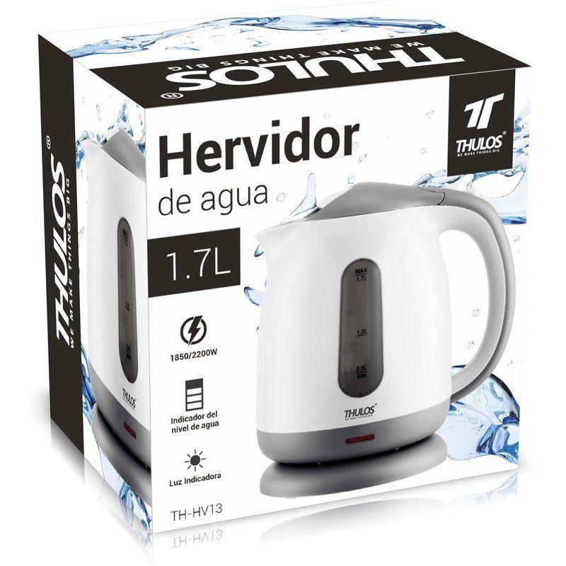 thulos Hervidor de agua 1.7 l. de capacidad. THULOS TH-HV13 Tienda
