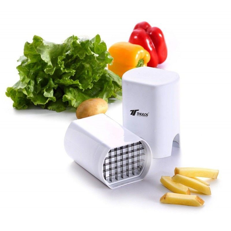 thulos Cortador de patatas con cuchillas de acero inoxidable. THULOS TH-KA201