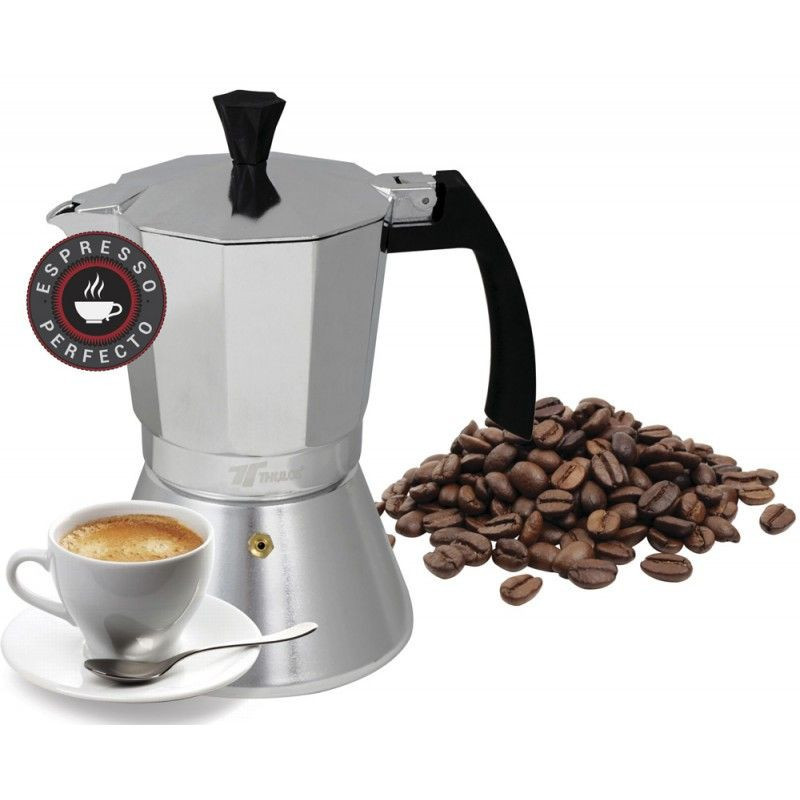 thulos Cafetera de inducción 6 9 y 12 tazas THULOS