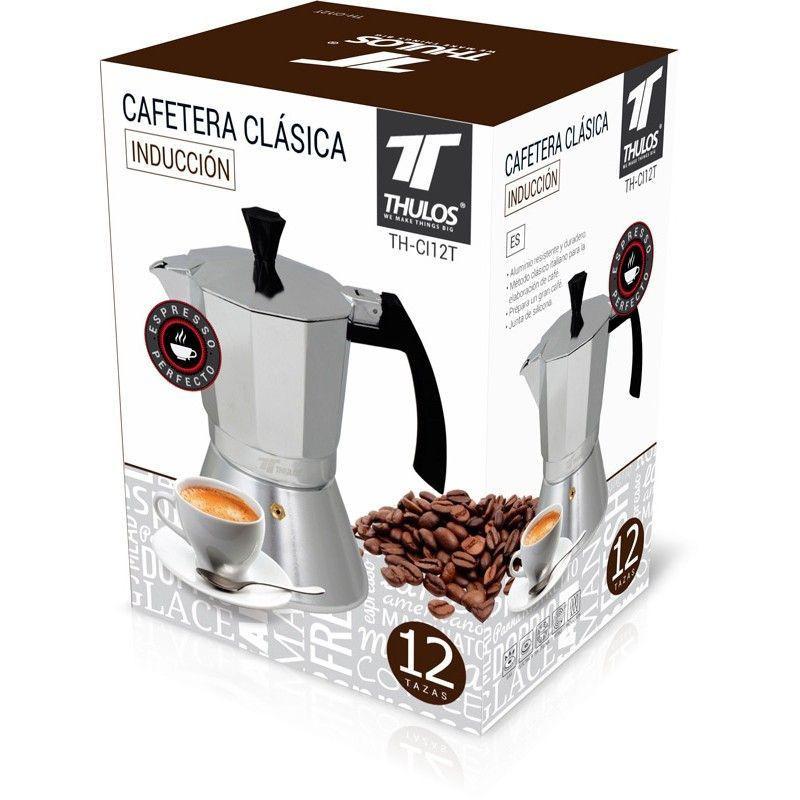 thulos Cafetera de inducción 6 9 y 12 tazas THULOS Precio de fábrica