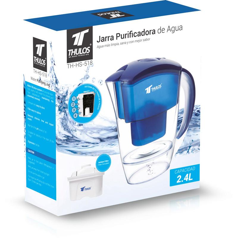 thulos Jarra purificadora de agua capacidad: 2.4L. THULOS TH-HS-518 Promoción trimestral
