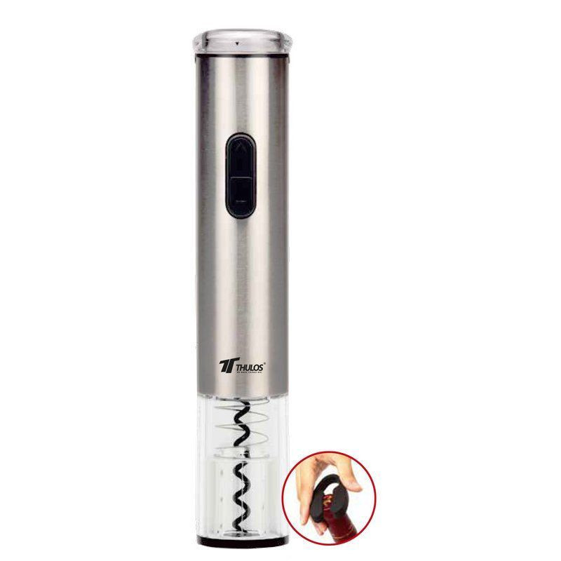 thulos Sacacorchos eléctrico con accesorio para quitar protección tapón. THULOS TH-WO102