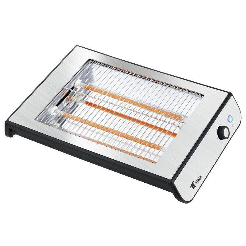 thulos Tostador plano de acero inoxidable TODOPAN 600W Thulos TH-TP102