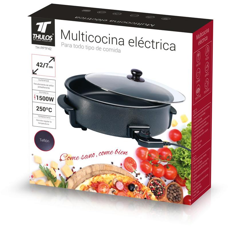 thulos Pizza Pan Ø42/7 cm. revestimiento de teflón Thulos TH-PPTF42 Ventas relámpago