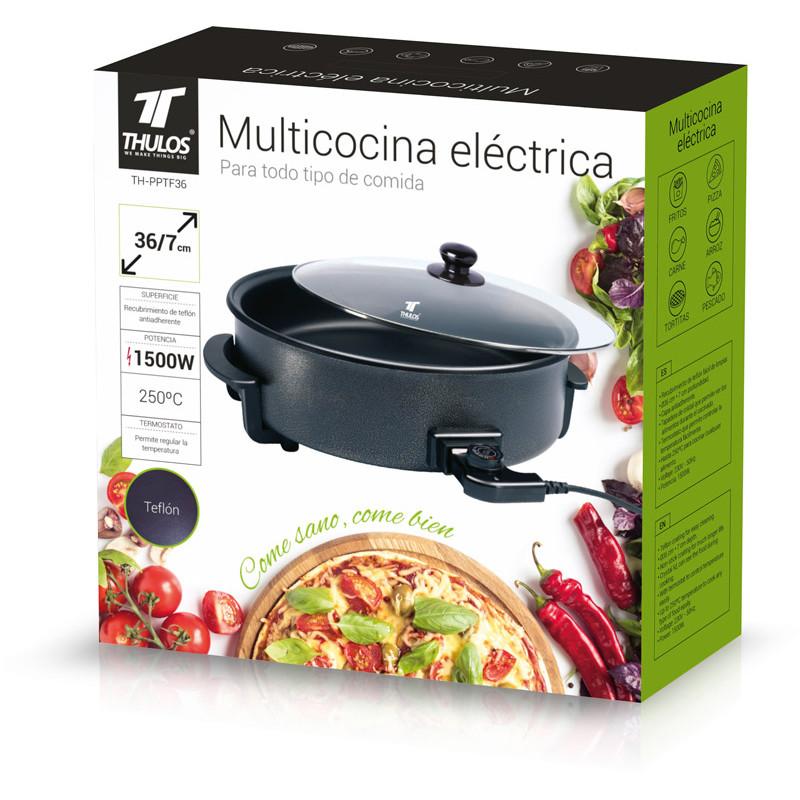 thulos Pizza Pan Ø36/7 cm. revestimiento de teflón Thulos TH-PPTF36 Descuento