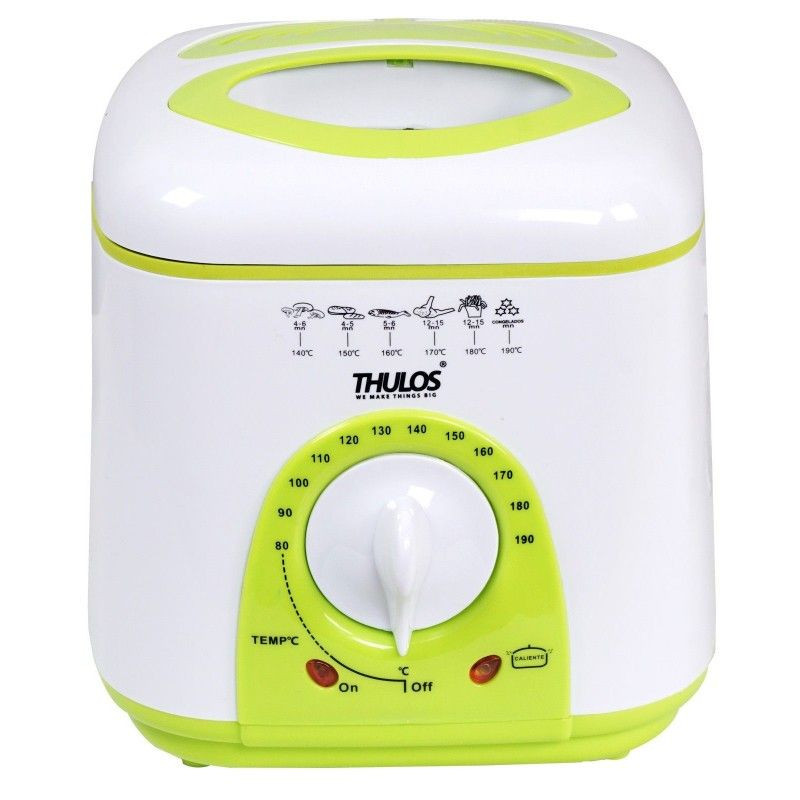 thulos Freidora eléctrica capacidad total de 1 litro de aceite: 0 75L+Canasta: 0 25L). Potencia: 950W. THULOS TH-FR10 COMPRAR AHORA
