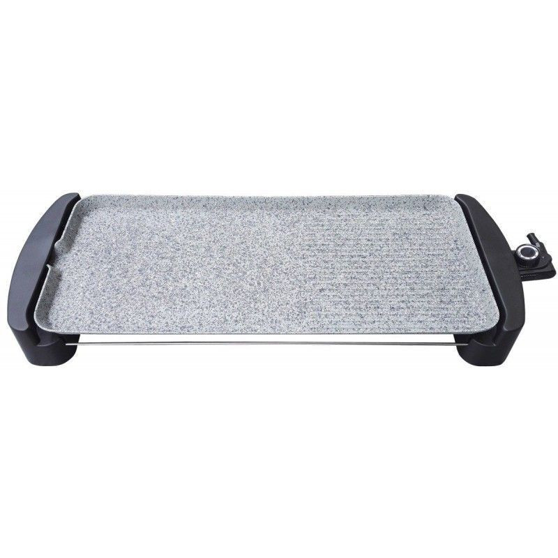 thulos Plancha de asar combinada con revestimiento de piedra 1800-2200W termostato 80ºC-250ºC TH-PA2200
