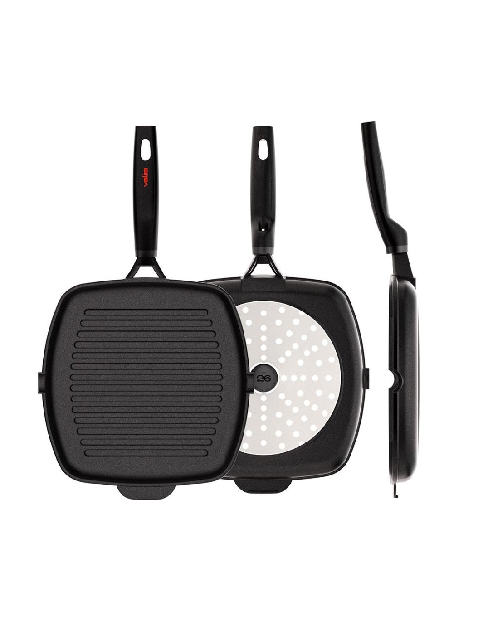 valira GRILL ORIGEN INDUCCIÓN 26x26 cm ÚLTIMAS EDICIONES