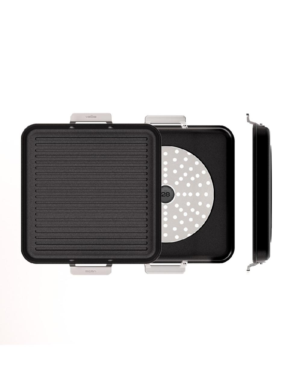 valira GRILL AIRE INDUCCIÓN 28x28 cm Oferta especial de fábrica