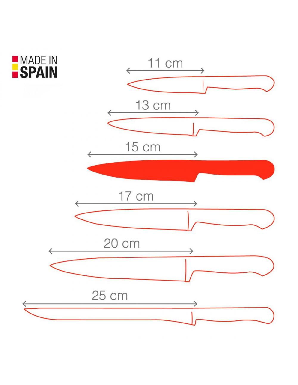 valira CUCHILLO VERDULERO 15-17 cm En línea