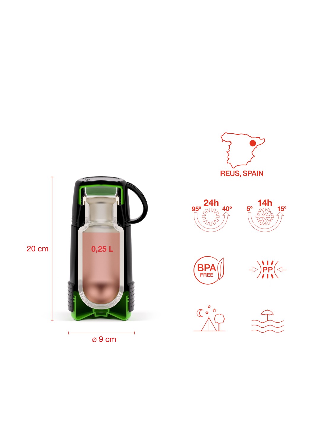 valira TERMO PROTERM 0 25 L En oferta