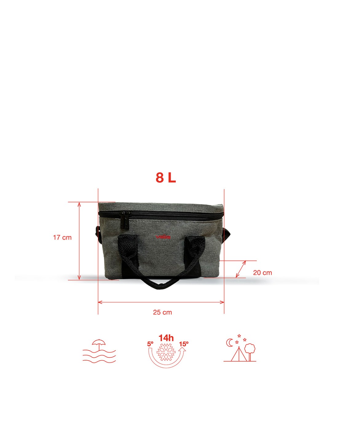 valira BOLSA TÉRMICA POLAR SW 8 L Rebajas baratas