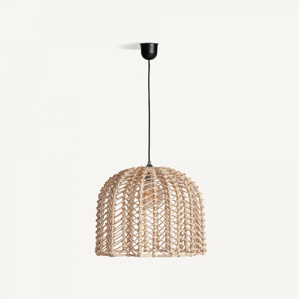 vical home LÁMPARA DE COLGAR PLISSÉ RATTAN Rebajas