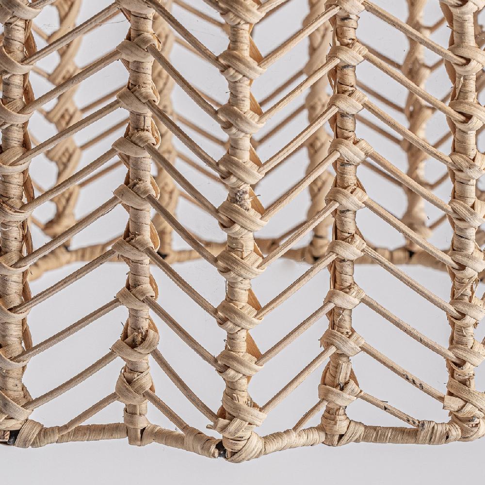 vical home LÁMPARA DE COLGAR PLISSÉ RATTAN Rebajas