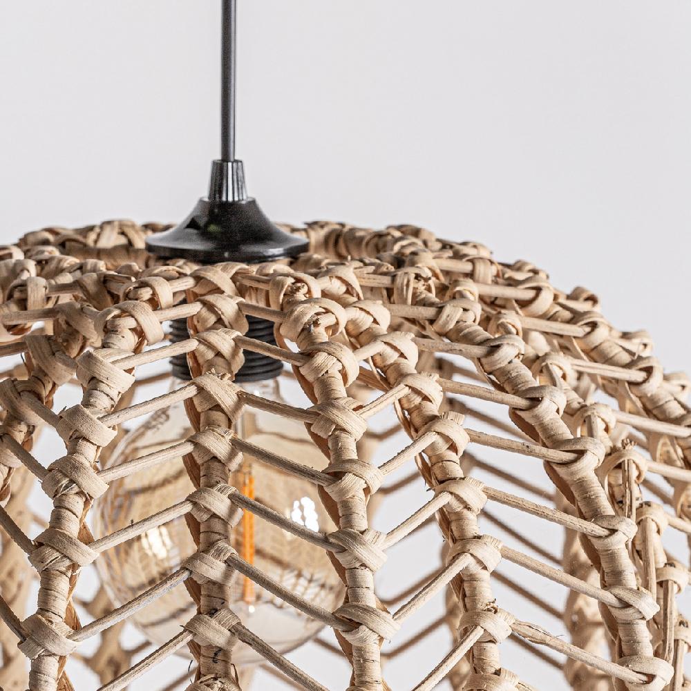 vical home LÁMPARA DE COLGAR PLISSÉ RATTAN Rebajas