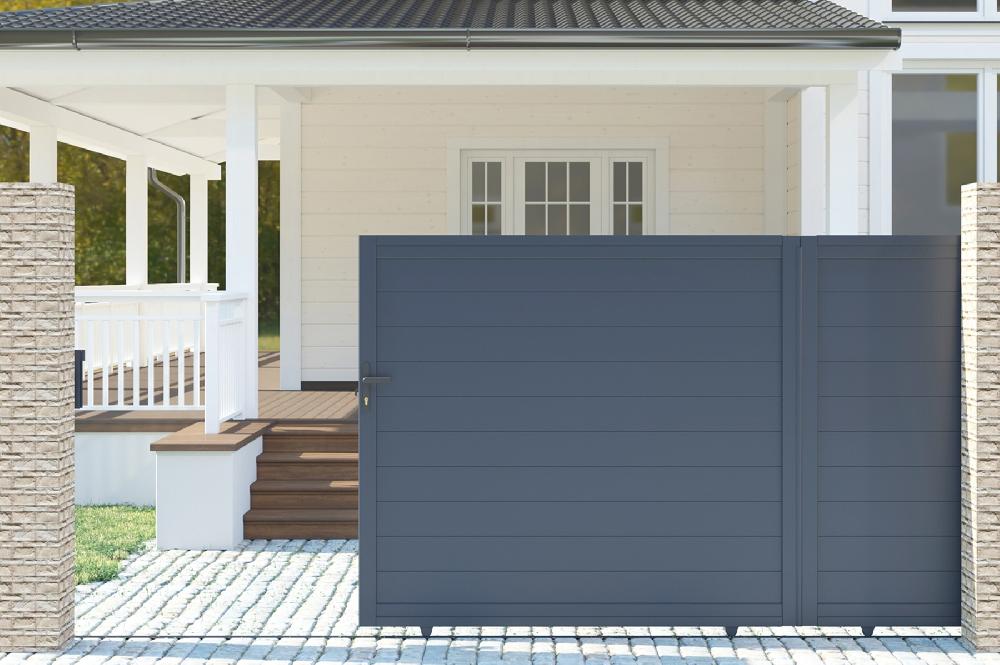 Puerta corredera de aluminio soldado 3 5m EIGER 350C180 Últimos 3 días