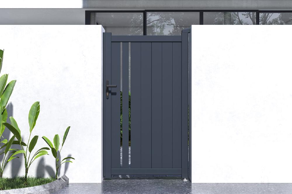 Puerta peatonal de aluminio 1m GIONA 100P180 Limitado a 3 días