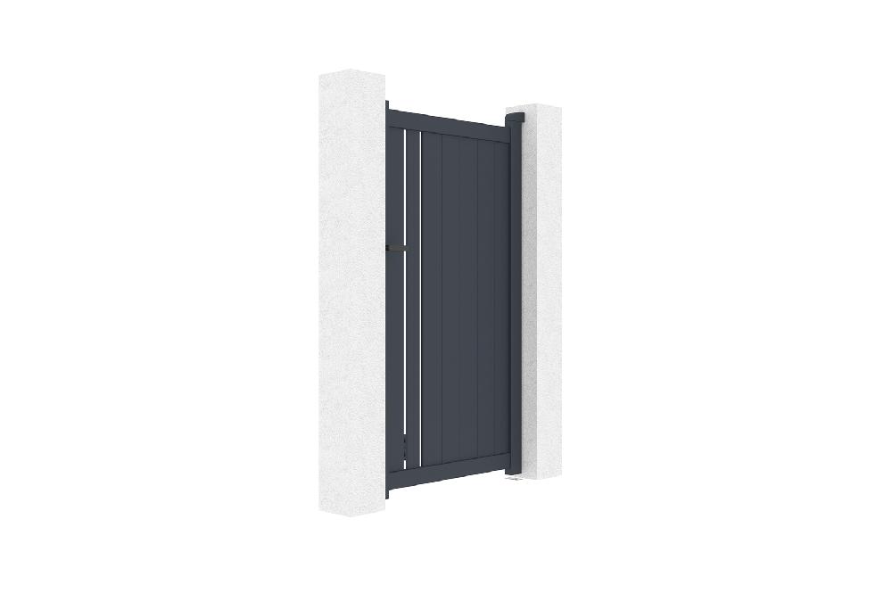 Puerta peatonal de aluminio 1m GIONA 100P180 Limitado a 3 días