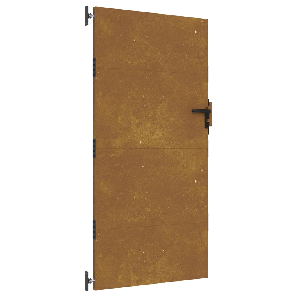 Maison Exclusive - Puerta de jardín acero corten 85x200 cm Descuentos del mes