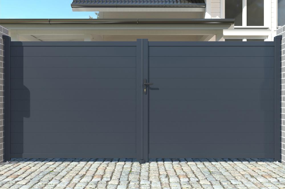 Puerta Batiente de aluminio soldado 3m EIGER 300B180 Últimos 3 días