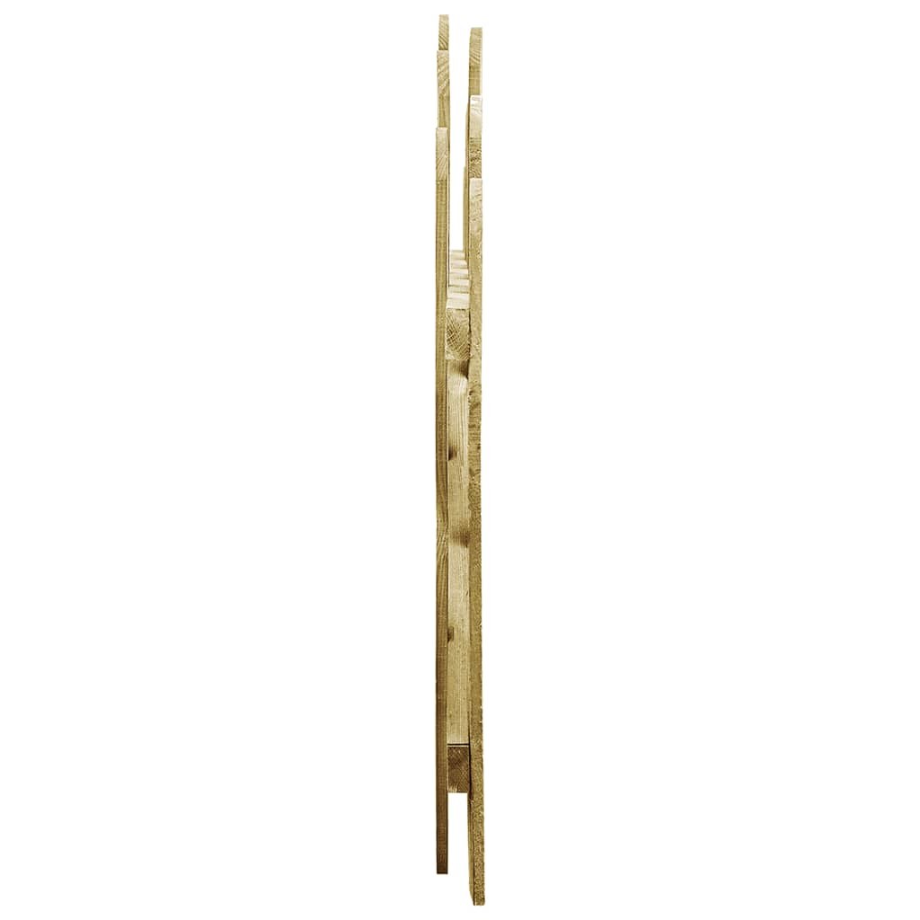 Maison Exclusive - Puerta de jardín madera de pino impregnada 100x75 cm Libre de impuestos