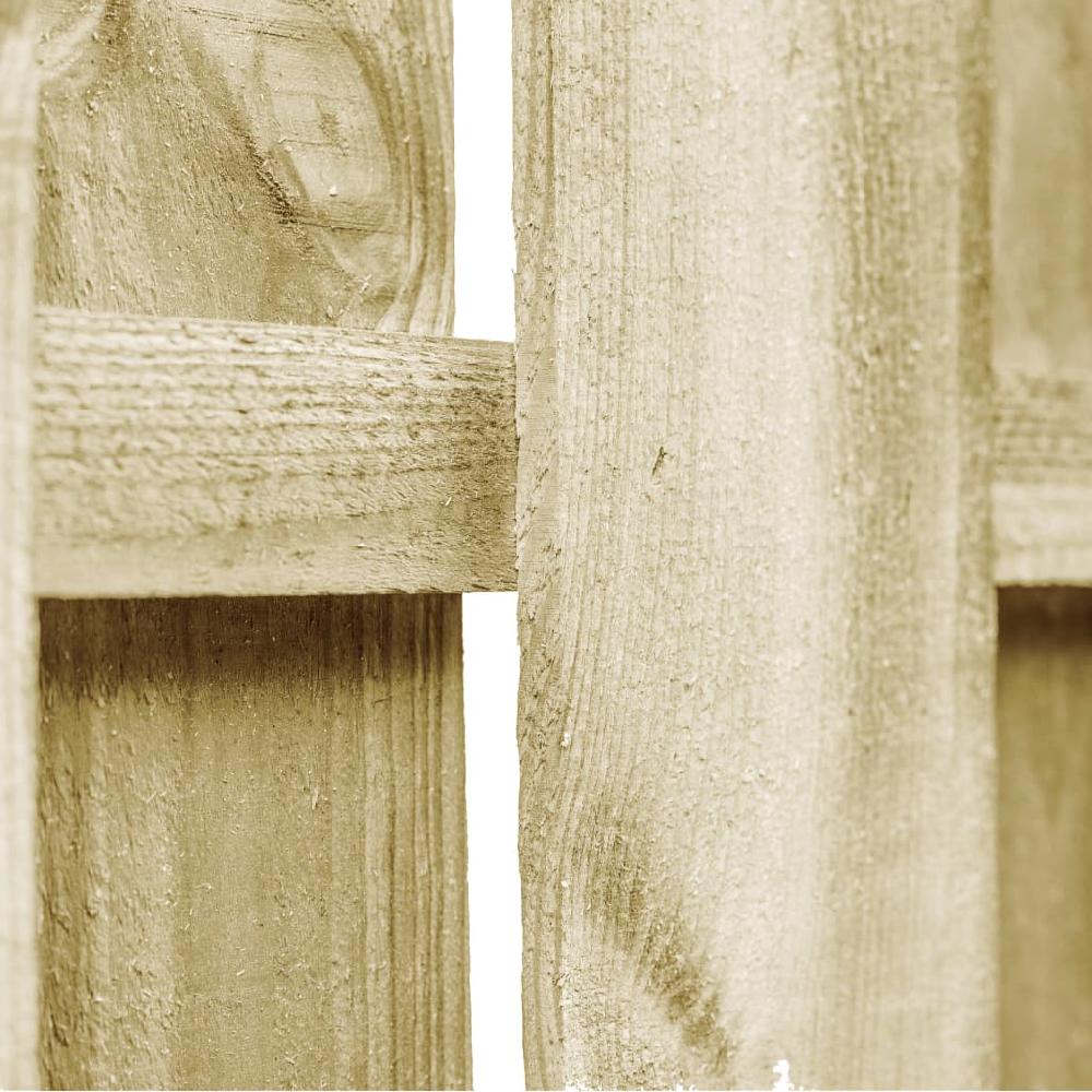 Maison Exclusive - Puerta de jardín madera de pino impregnada 100x75 cm Libre de impuestos