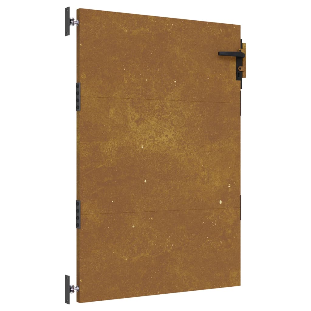 vidaXL Puerta de jardín acero corten 85x125 cm Últimos 2 días