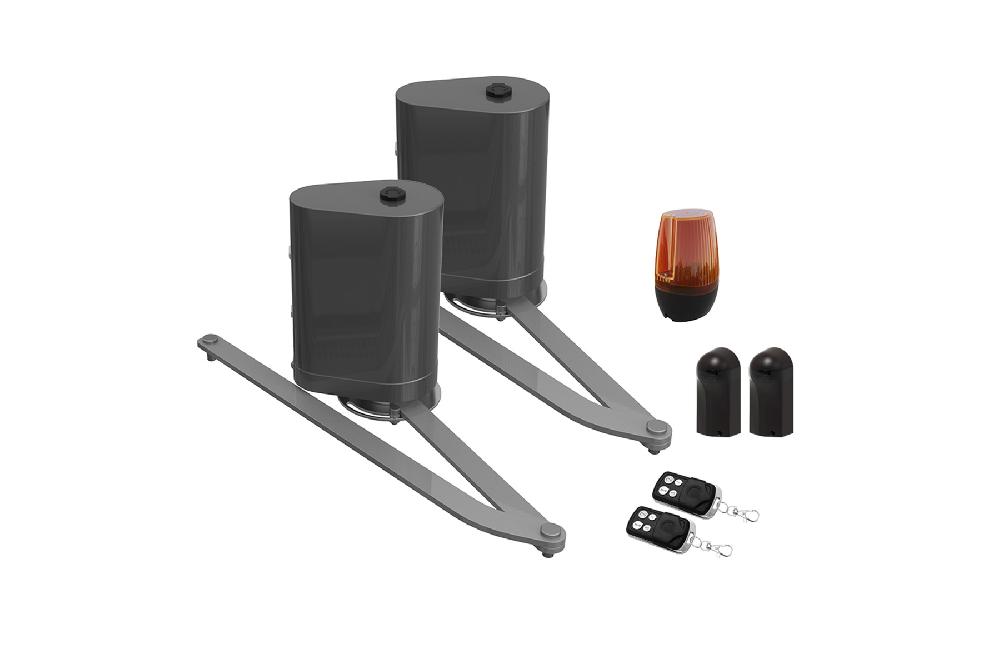 VOGEL 350B120 portón eléctrico batiente gris + Motor brazo B500 Tienda de fábrica