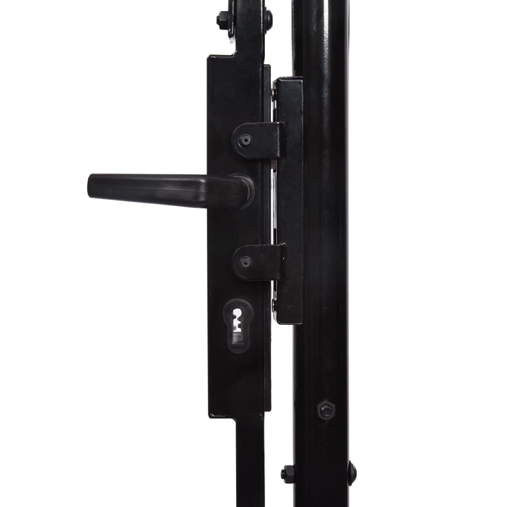 Puerta con tapa en forma de lanza 100x75 cm Outlet online