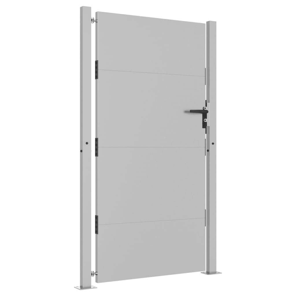 Puerta de jardín 105x205 cm acero corten Ofertas