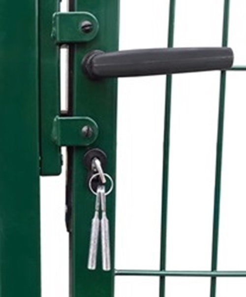 Puerta peatonal para valla 1X1M Verde Descuentos del mes