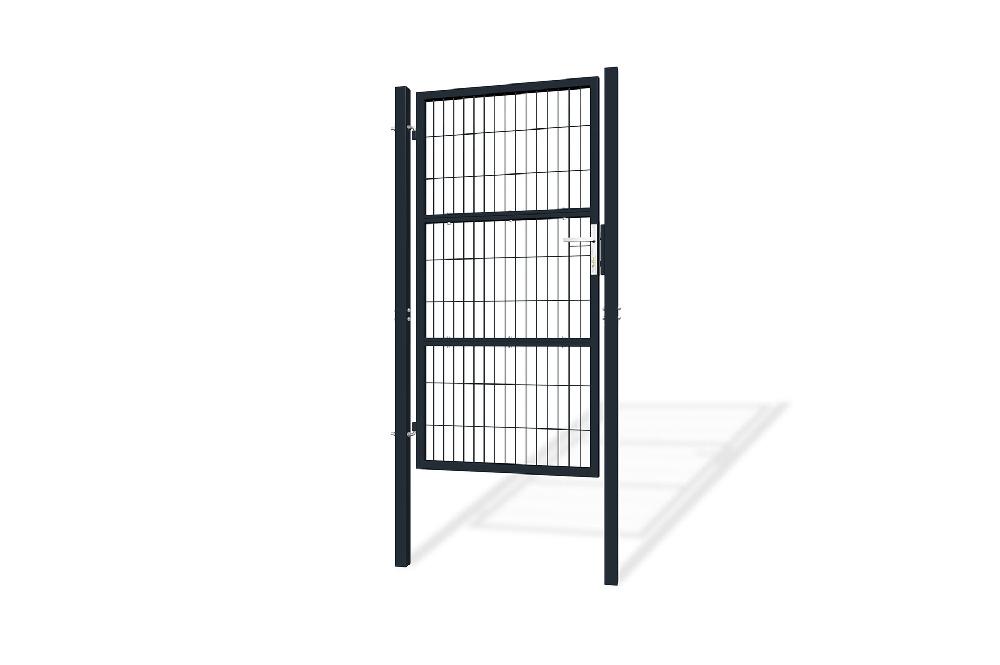 Puerta de valla 1m RAZO 100P180 Gris Gran oferta