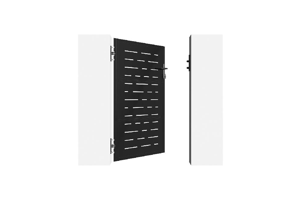 Portón de hierro 1x1 6m NALI ARLBERG NEGRO MATE Los más vendidos