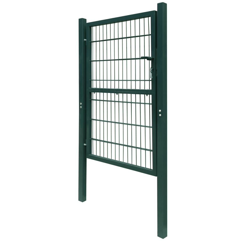 Maison Exclusive - Cancela de valla 2D individual verde 106x170 cm Tienda