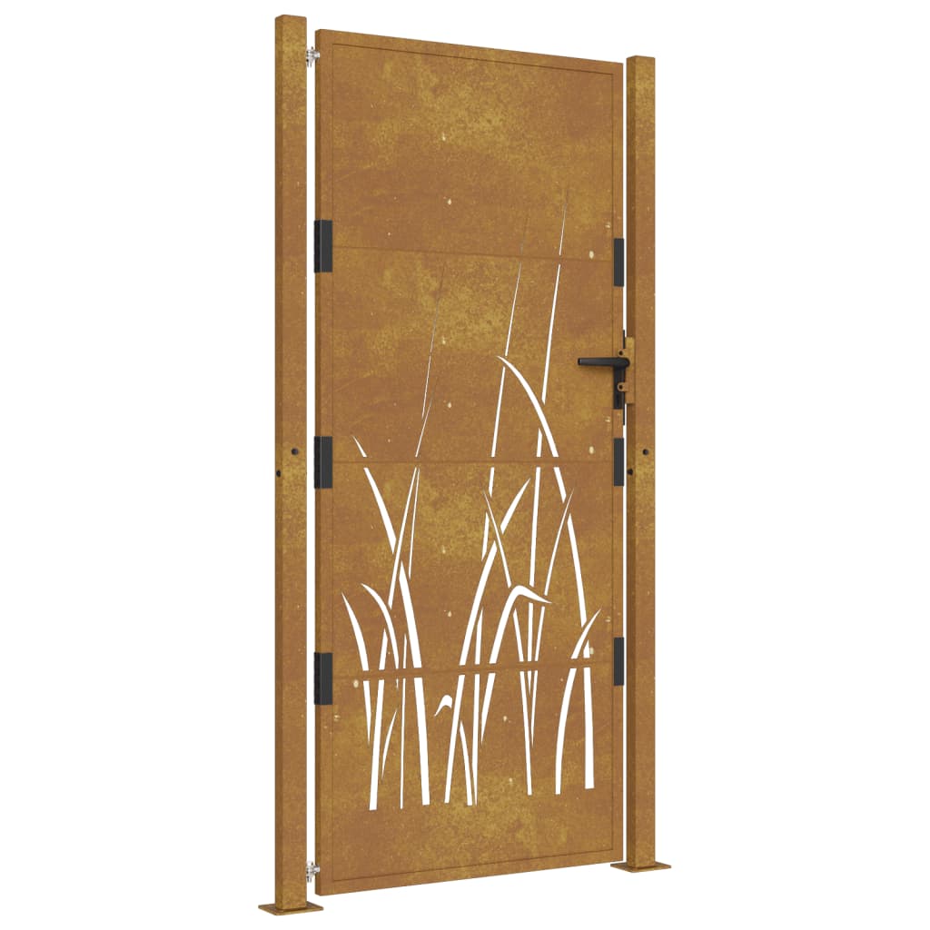 Maison Exclusive - Puerta de jardín acero corten diseño Maison Exclusive - erba 105x205 cm Grandes ahorros
