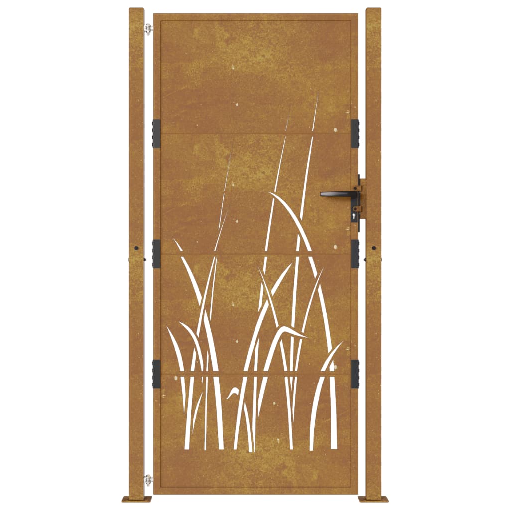 Maison Exclusive - Puerta de jardín acero corten diseño Maison Exclusive - erba 105x205 cm Grandes ahorros