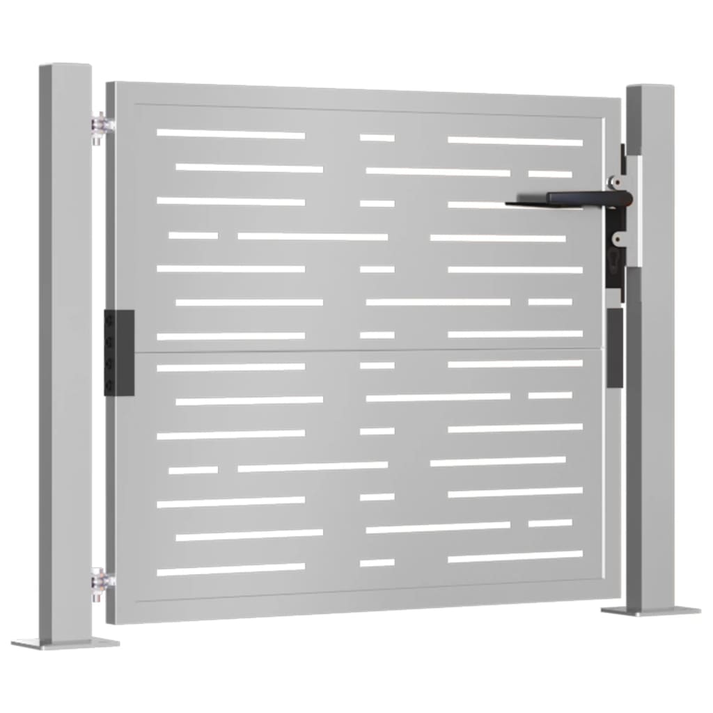 Maison Exclusive - Puerta de jardín acero corten diseño cuadrado 105x80 cm Tienda