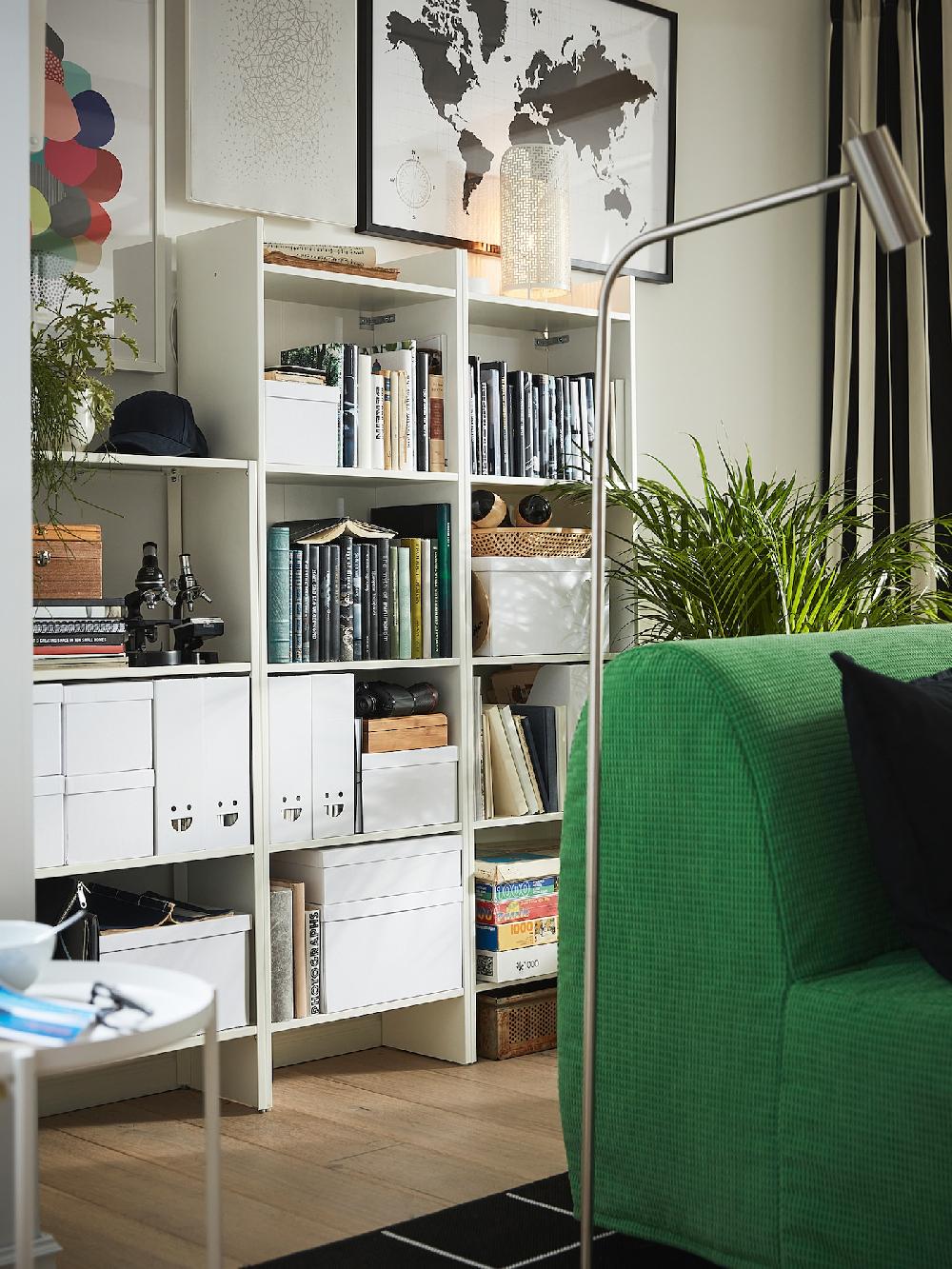 IKEA BAGGEBO Librería blanco 50x25x160 cm Oferta especial de fábrica