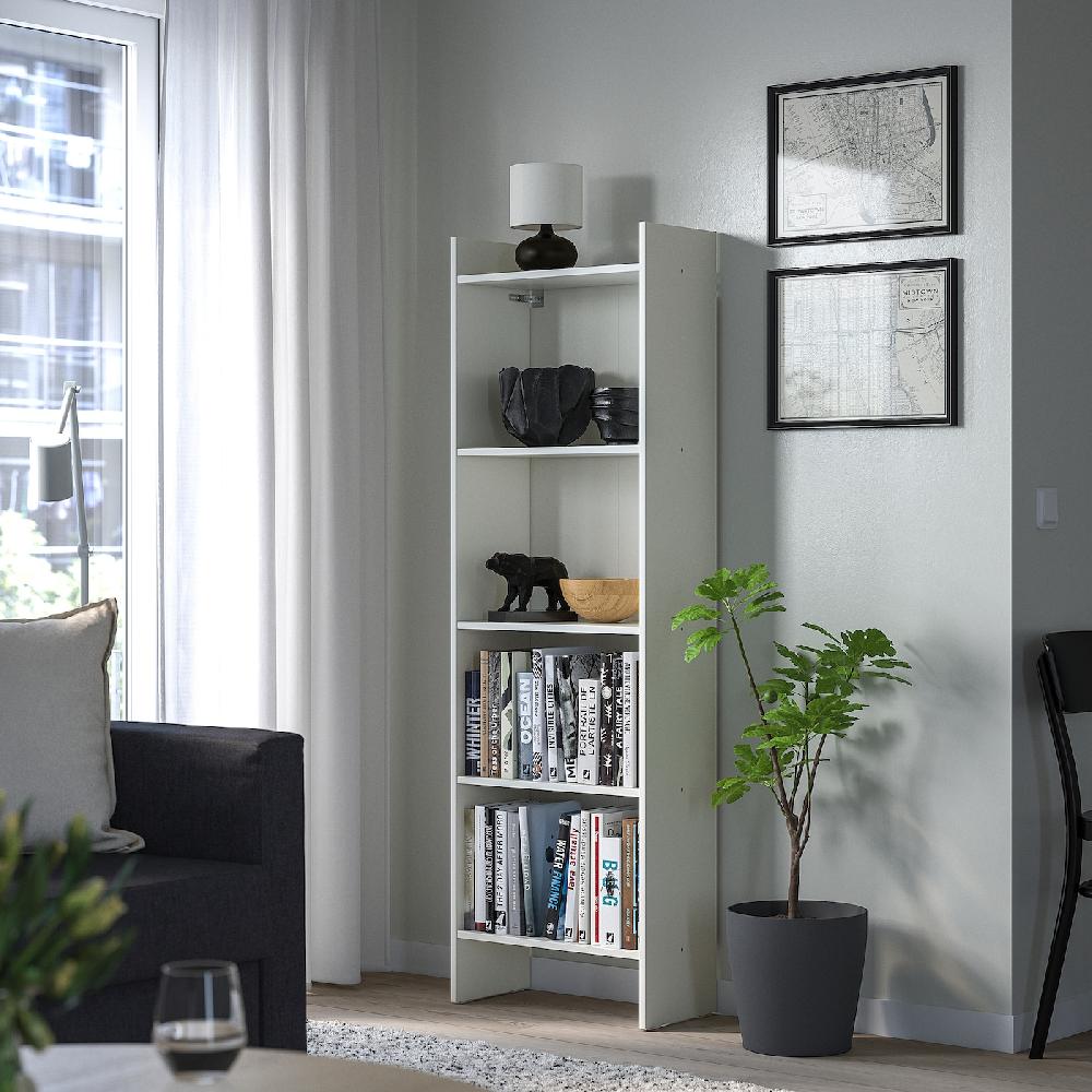 IKEA BAGGEBO Librería blanco 50x25x160 cm Oferta especial de fábrica