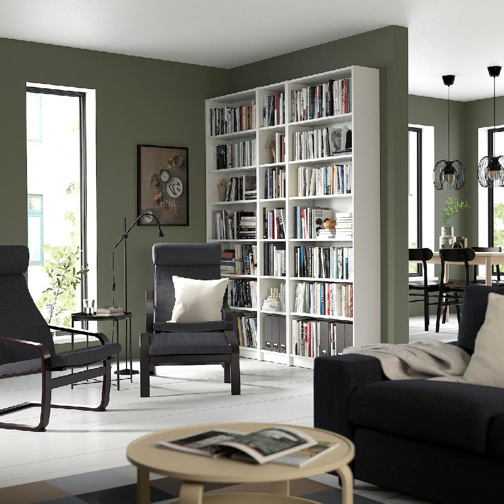 IKEA BILLY Librería blanco 200x28x237 cm Última moda