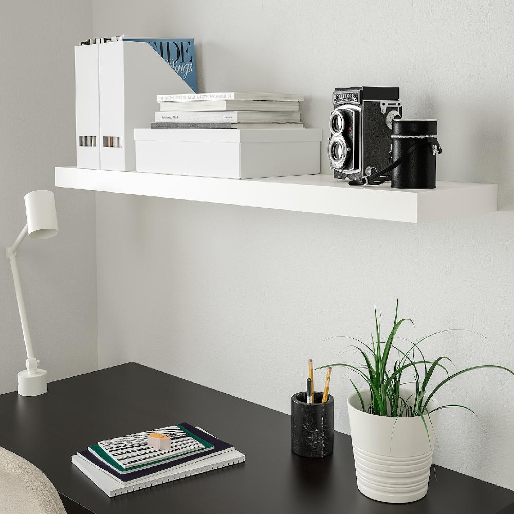 IKEA LACK Estante de pared blanco 110x26 cm Grandes ahorros