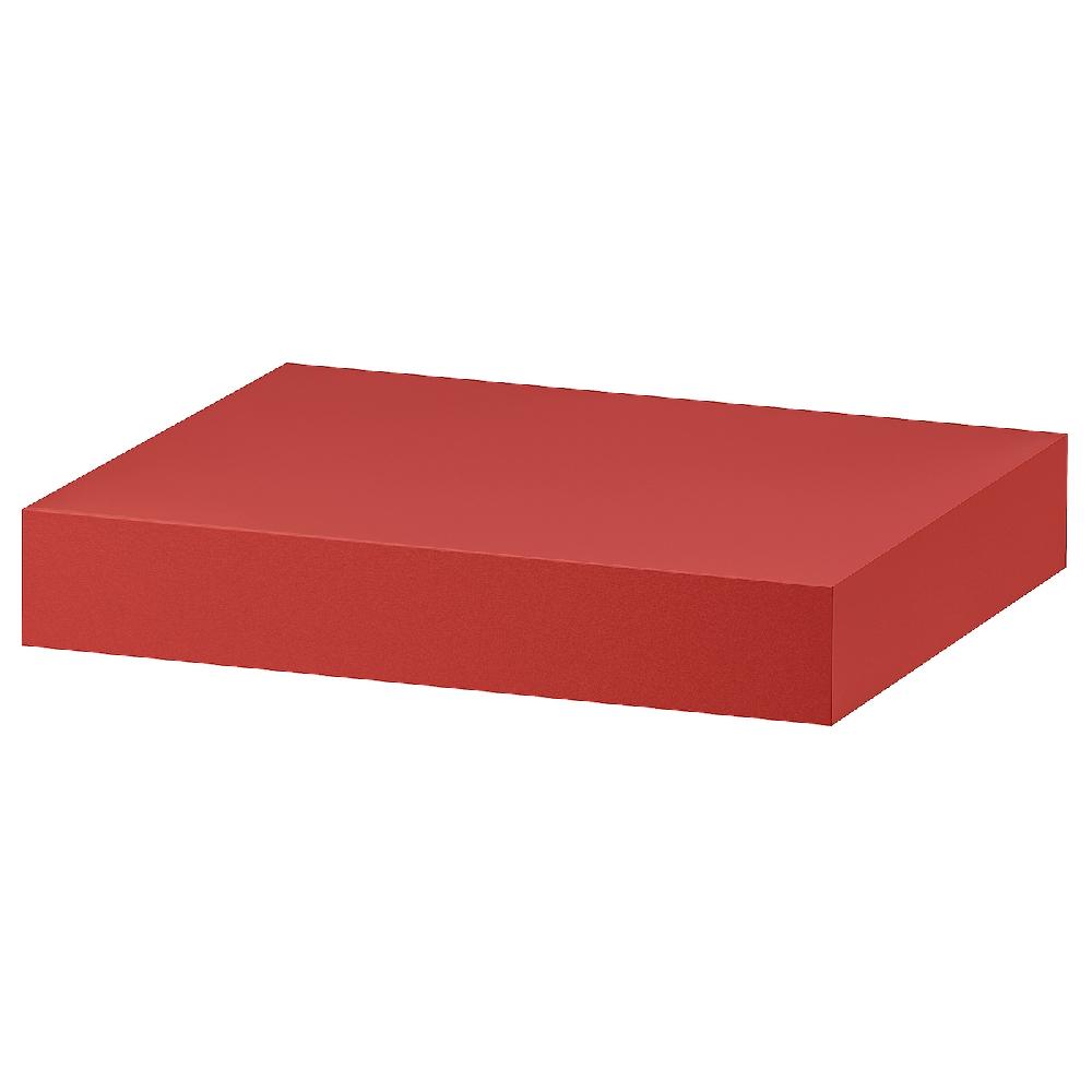 IKEA LACK Estante de pared rojo 30x26 cm