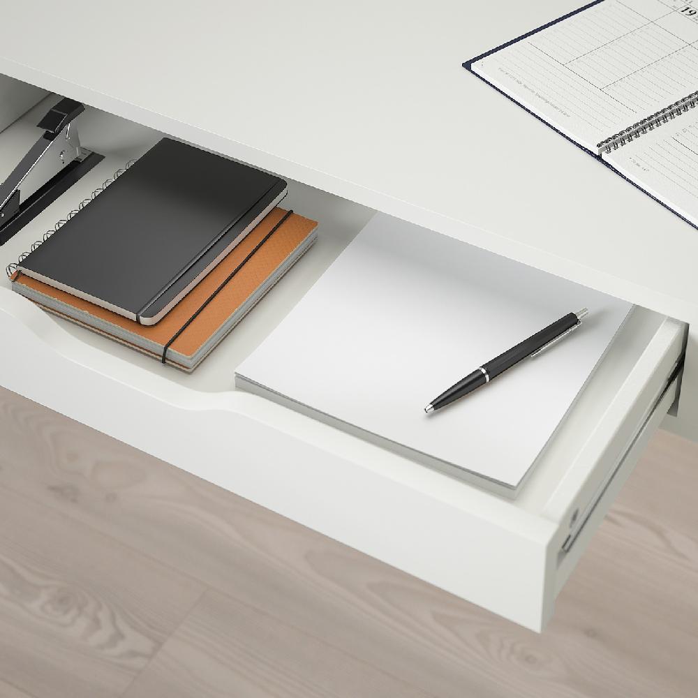 IKEA EKBY ALEX Estante con cajones blanco 119x29 cm 2025