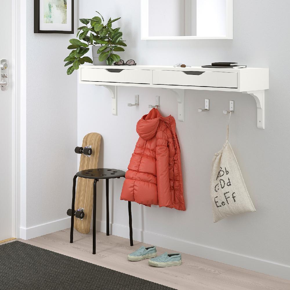 IKEA EKBY ALEX Estante con cajones blanco 119x29 cm 2025