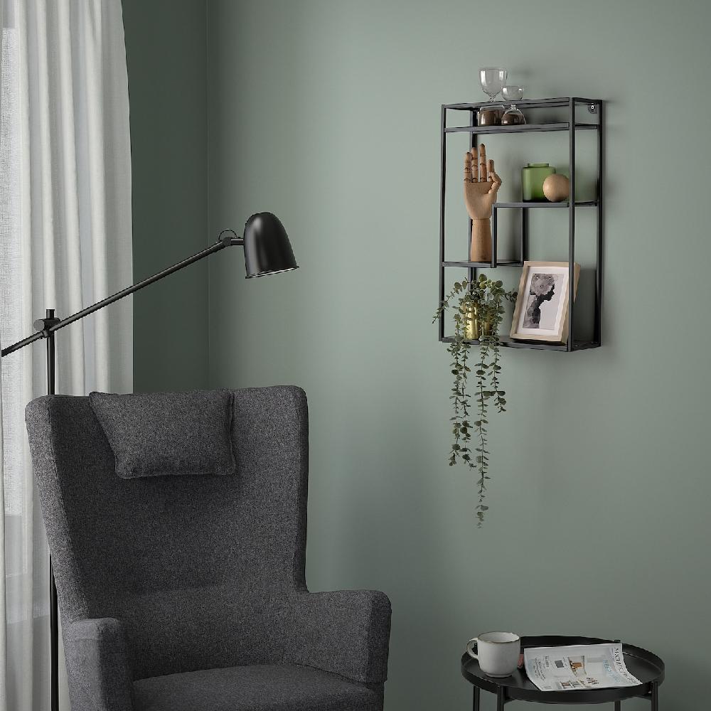 IKEA LINDÅSEN Estante exposición antracita 40x60 cm Ofertas